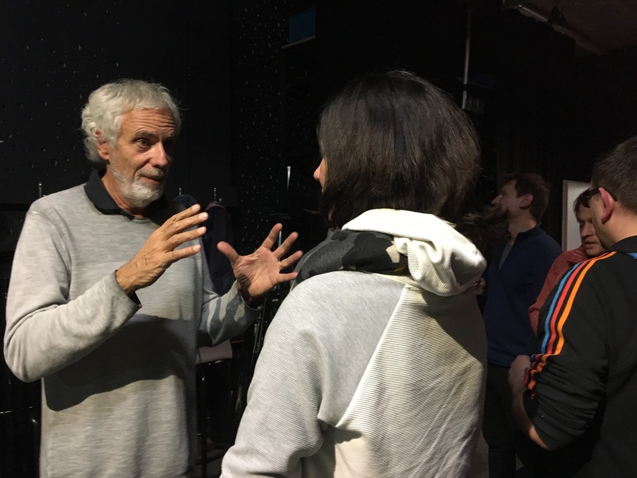 Diskussion im Studion